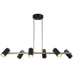 Lustra Neagra Athenes Aurie D1000 6X5W