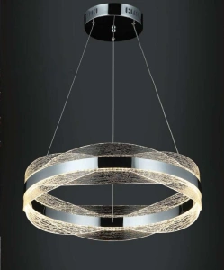 Lustra rotunda Celesse tip cerc D400 100W telecomanda