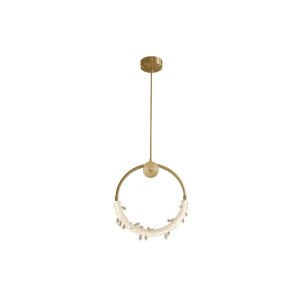 Lustra tip Pendul Yvette Auriu 30CM 35W 4000K - Img 2