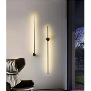 Aplica LED Neagra 80cm Serena, Moderna 26W - Img 4