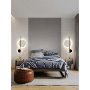 Aplica LED Perete Moderna 34W, 3 Tipuri De Lumina