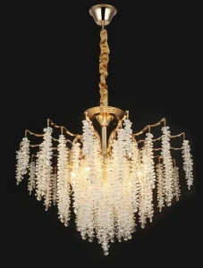 Lustra Cristal Elegant Gisella, Design Unic, 50cm