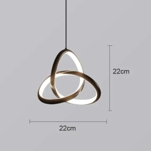 Lustra Evyanne Infinite Black 20W Echivalent 100W - Img 5