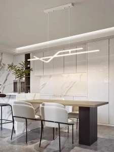 Lustra LED Alba Ardenta Suspendata 84W - Img 2