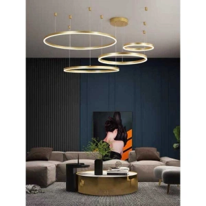 Lustra Led Aurie Theresy 4 Cercuri 60cm+50cm+40cm+30cm D1300 204W