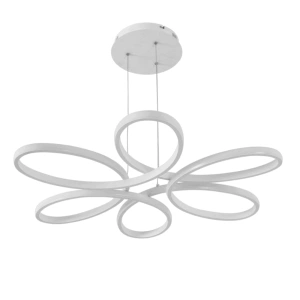 Lustra LED Evie White Suspendata 120W Telecomanda - Img 2