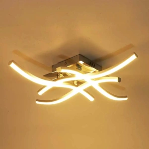 Lustra LED Hugo Aurie D35CM 28W - Img 2