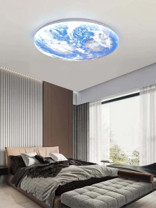Lustra LED Plafoniera, Earth, D30cm, 24W - Img 2