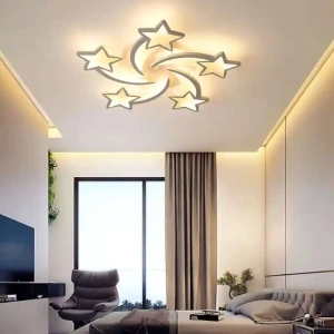 Lustra LED Stele cu Telecomanda Wifi 2.4G Intensitate reglabila - Img 2