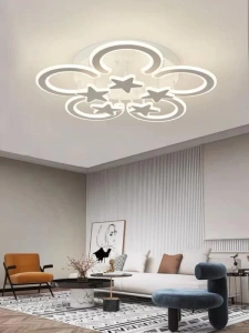 Lustra LED Stele Zepha 105×2w D600×H110mm Telecomanda