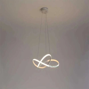 Lustra LED Suspendata Perpetua 140W, D500, Telecomanda - Img 2