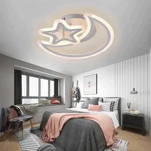 Lustra LED Thessalia White Moon 78W Telecomanda