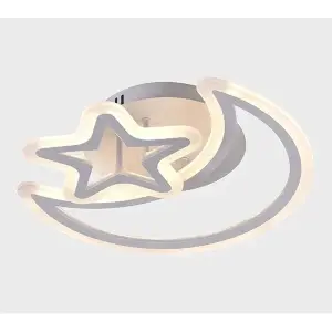 Lustra LED Thessalia White Moon 78W Telecomanda - Img 3