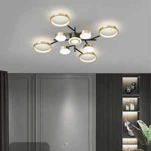 Lustra LED Zoey 56W Telecomanda Echivalent 300W