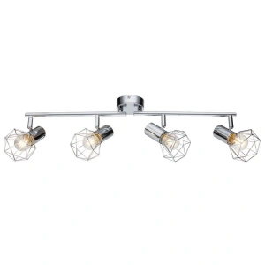 Lustra Rustica Argintie Clarice D480 E14*4