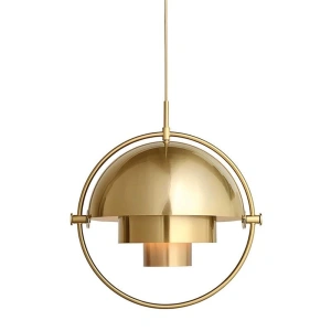Lustra Tip Pendul Auriu Peony E27 60w Metal D34CM