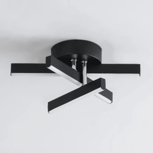 Plafoniera LED Eleanora Modern Black 24W