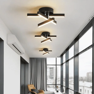 Plafoniera LED Eleanora Modern Black 24W - Img 2