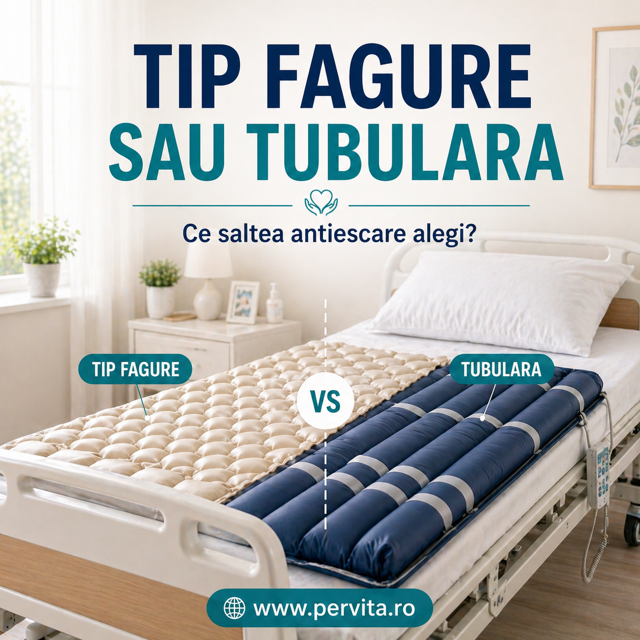 Saltea antiescare tip fagure sau tubulară: ce alegi