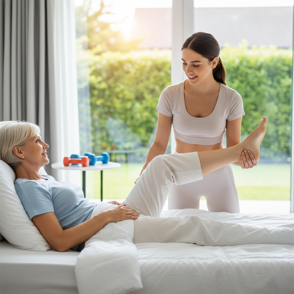 Importanța Mobilizării Timpurii: Plan de exerciții zilnice pentru bolnavii imobilizați la pat