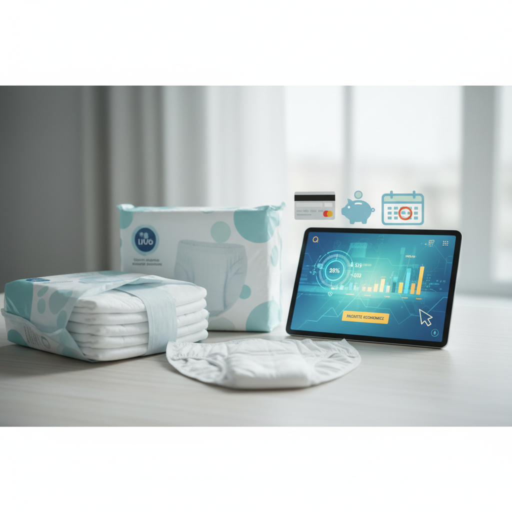 Pampers pentru Adulți: Cum reduci costurile lunare prin pachete economice și abonamente?