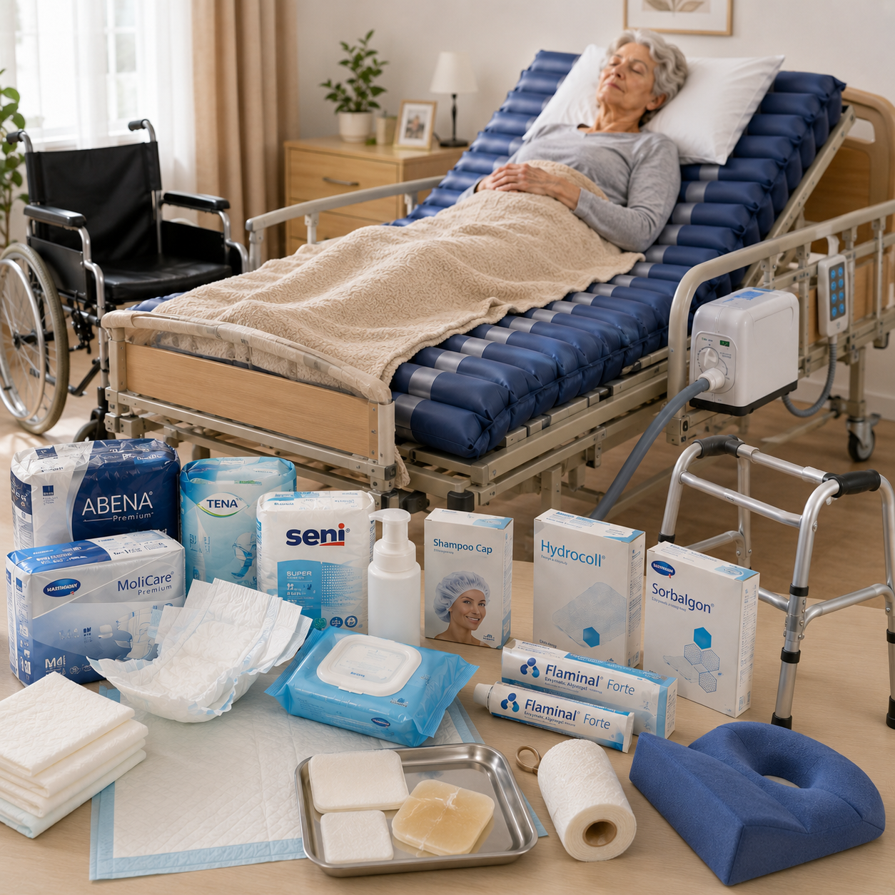 Salteaua medicală vs. Salteaua obișnuită: De ce pacienții au nevoie de suport specializat?