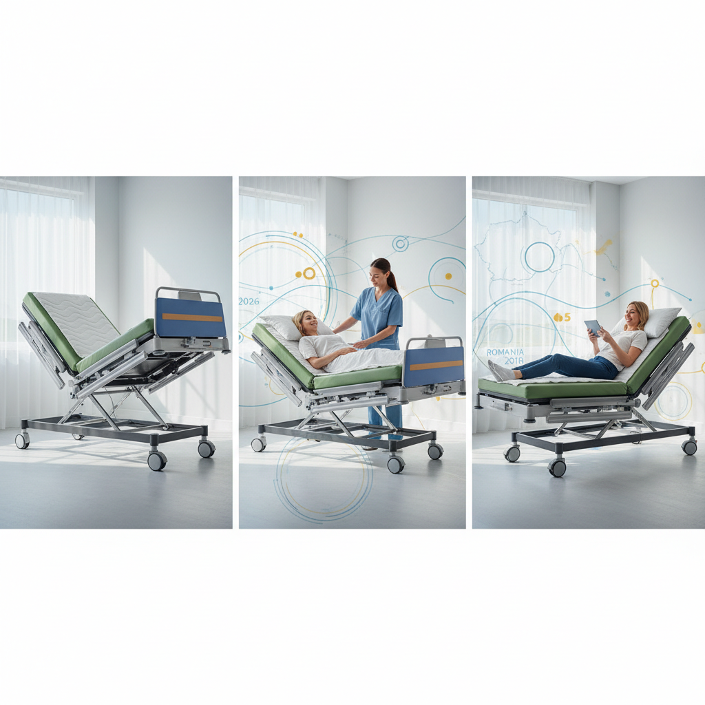 Înțelegerea funcțiilor unui pat medical electric: Trendelenburg, reglaj pe înălțime și secțiuni