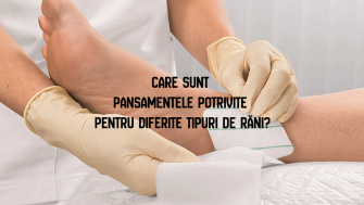 Care sunt pansamentele potrivite pentru diferite tipuri de răni?