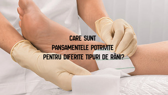 Care sunt pansamentele potrivite pentru diferite tipuri de răni?