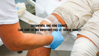 Tratamentul unei răni cronice. Care sunt cei mai importanți pași ce trebuie urmați?