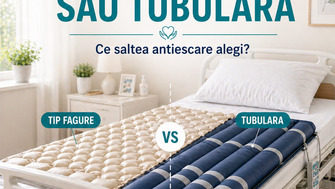 Saltea antiescare tip fagure sau tubulară: ce alegi