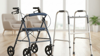 Cadru de mers: Când să alegi un model cu roți și când unul fix pentru siguranța seniorului?