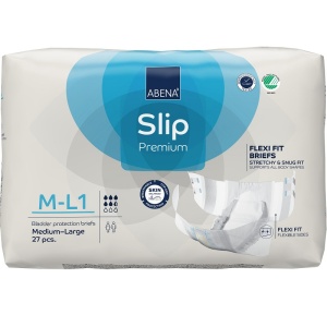 Scutece Adulți Abena Flexi Fit – mărime M-L1, absorbție 1800 ml, 6,5 picături