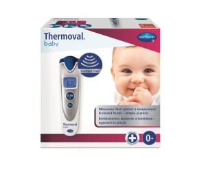 Termometru Hartmann Thermoval Baby 3 in 1 non-contact frunte