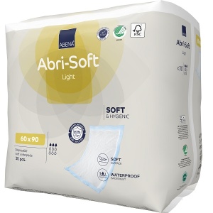 Aleze pentru protecție pat Abri Soft Light - 60 x 90 cm - 30 bucăți - Abena - Img 4