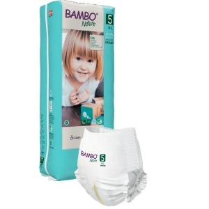 Bambo Nature Pants nr. 5 scutece tip chiloțel pentru copii 12-18 kg 38 buc