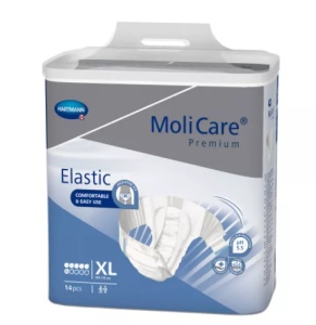 Scutece adulți Molicare Premium Elastic 6 picături, 30buc/pac - Img 5