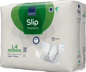 Scutece Marime L4 Abena Slip Premium, 18 buc, absorbție 4000 ml