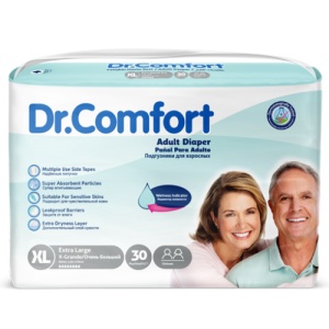 Scutece pentru adulți Dr. Comfort - 30 buc. - Img 4