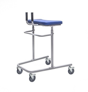 Cadru de mers cu suport brațe reglabil, frâne, roți pivotante, max. 130 kg