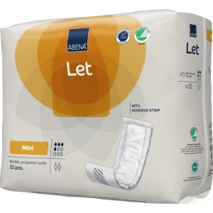 Mini Absorbante urinare Abena Abri-Let cu benzi adezive - 32 bucăți - Img 2