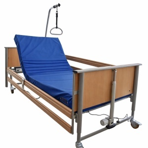 Pat Electric Medical NOU - Reglabil pe Înălțime și Secțiuni cu Telecomandă – Germania – Ideal Îngrijire la Domiciliu - Img 4