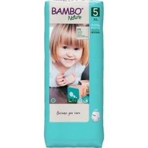 Bambo Nature Pants nr. 5 scutece tip chiloțel pentru copii 12-18 kg 38 buc - Img 2
