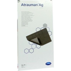 Pansament Atrauman cu Argint Hartmann, dimensiune 10x20 cm