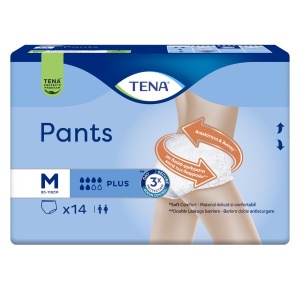 Tena Pants Plus - scutece tip chilot - absorbție mare, 14 buc. - Img 2