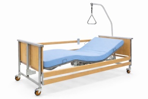 Pat Electric Medical NOU - Reglabil pe Înălțime și Secțiuni cu Telecomandă – Germania – Ideal Îngrijire la Domiciliu