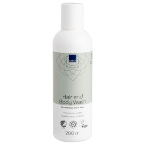 Șampon și gel de duș spălare fără apă 200 ml - Abena