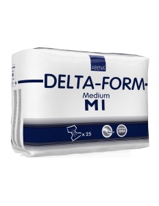 Scutece adulți Delta Form M1, absorbtie 1700 ml - Abena, 25 bucăți