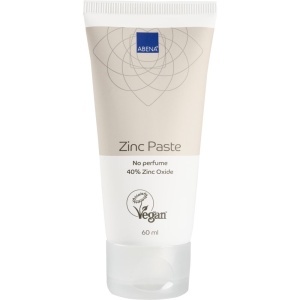 ABENA Pastă cu zinc - 40% oxid de zinc, pentru ingrijirea pielii sensibile si incontinentei, fără parfum, 60 ml