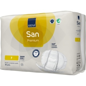 ABENA San 7, absorbante anatomice Premium pentru incontinență, 2100 ml, 30 buc - Img 4